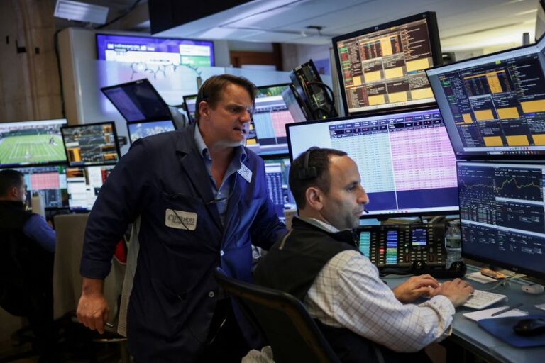 S&P 500, Nasdaq close on record high on Vietnam trade deal, tech stocks