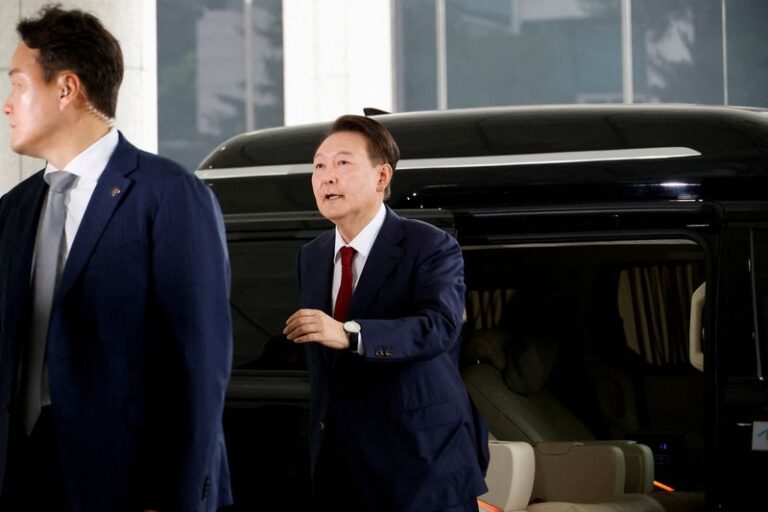 South Korea prosecutors file request to detain ex-president Yoon