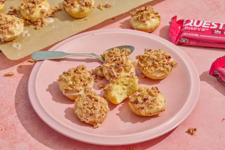 Quest Crispy Peanut Butter & Helly Donut Protein Holes Recipe