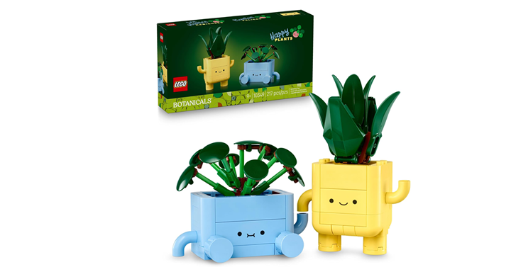 LEGO Botanicals Happy Plants Building Toy 10349 – Just $22.99!