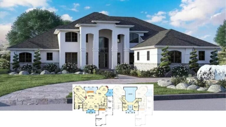 Tour This 3 Bedroom Transitional Home with a Stunning Great Room