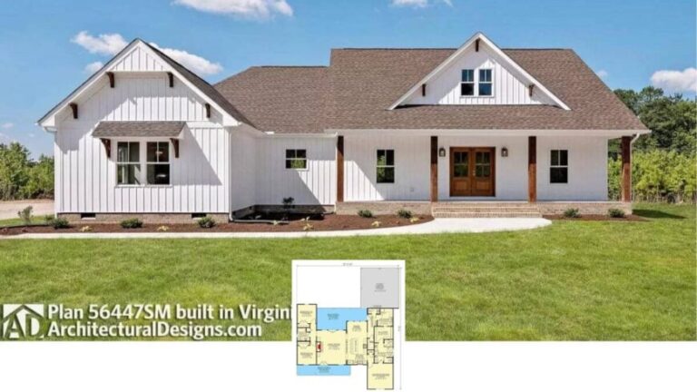 Discover 1,830 Sq. Ft. of Style in This 3 Bedroom Home with Porches – Floor Plan Inside