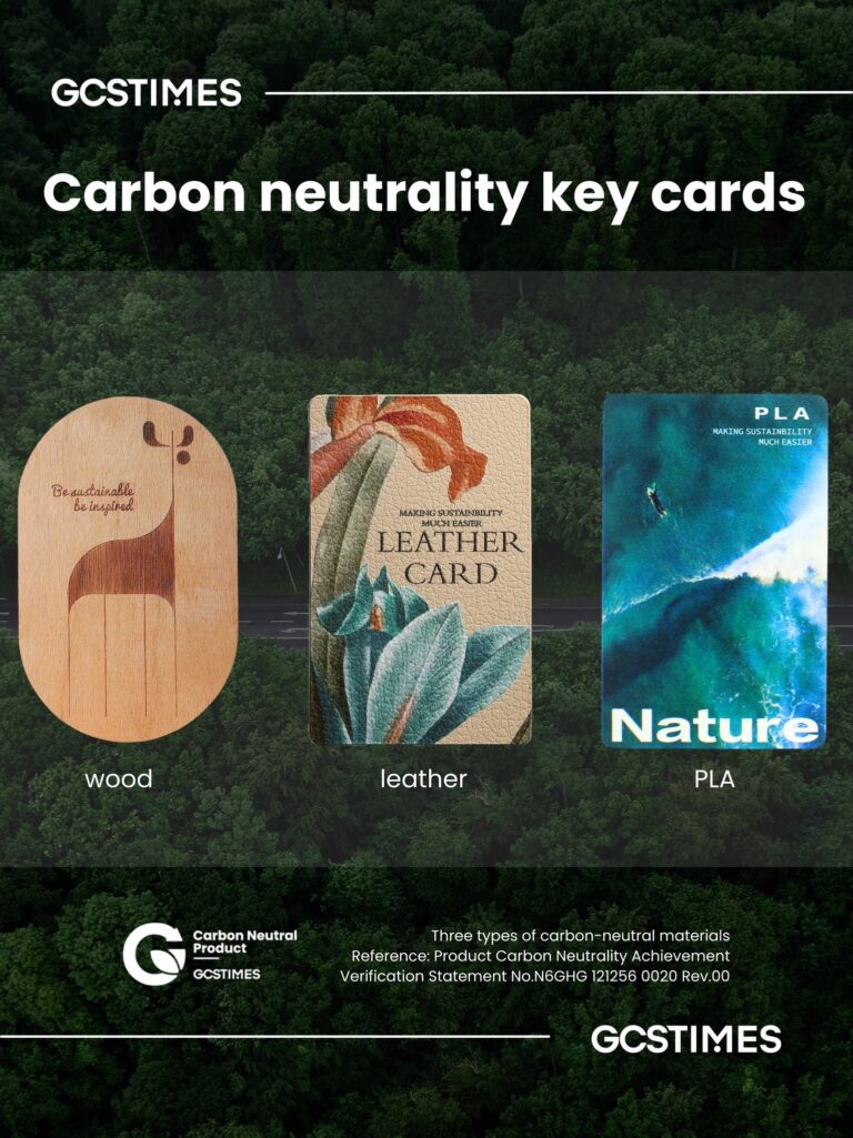 Innovative and sustainable key cards