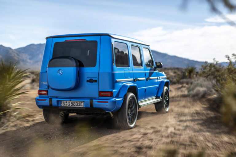 The G580 Electrifies the Iconic Mercedes-Benz G-Wagen