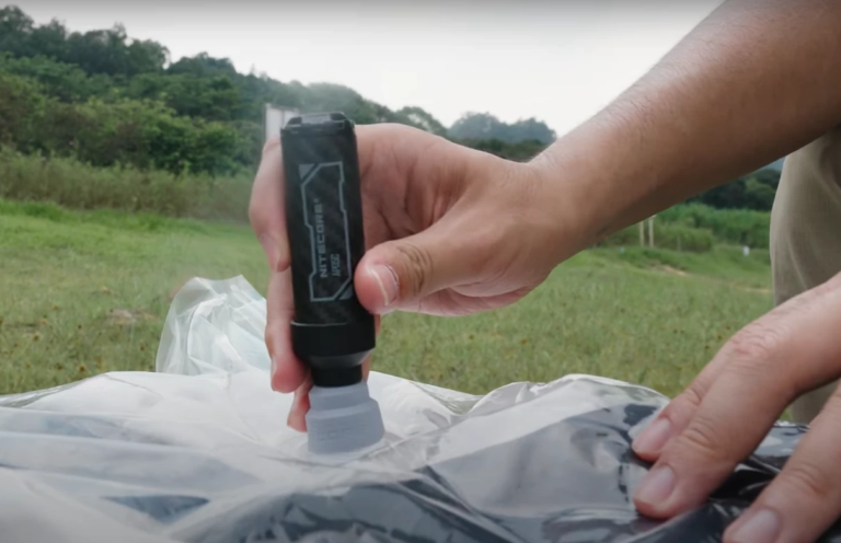 Nitecore APO5C tiny, ultralight electric camping pump