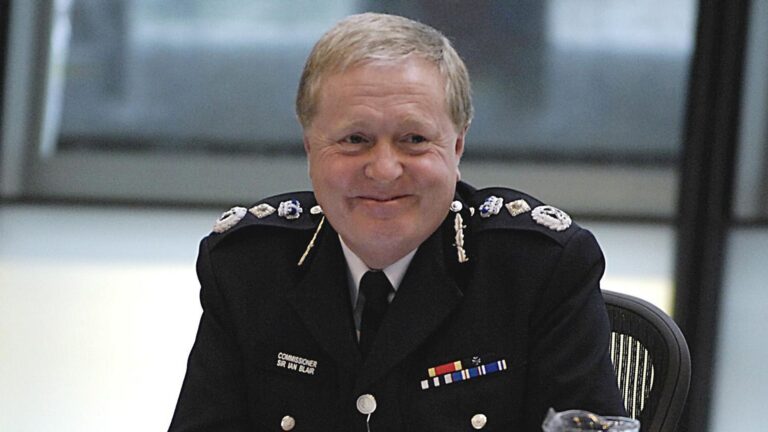 Former Metropolitan Police commissioner Lord Ian Blair has died, Sky News understands | UK News