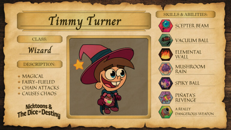 Timmy Turner And The Fairly Odd Parents Join The Nicktoons & The Dice Of Destiny Roster