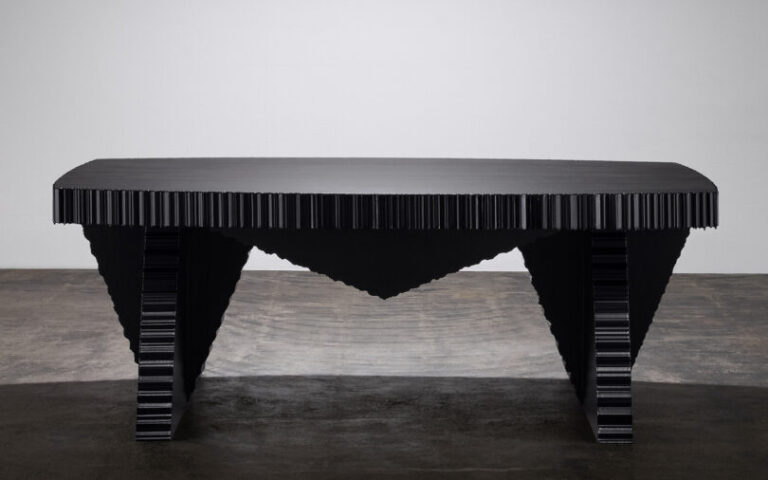 Yuta Takahashi Sculpts Styrofoam Into a Statement Table