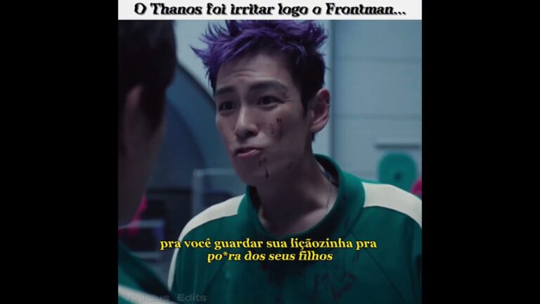 Thanos irritou logo o Frontman 💀 #shorts #edit #meme #round6 #squidgame #series #netflix#viralshorts