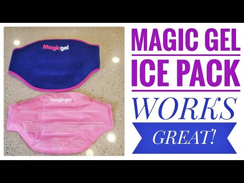 Review Magic Gel Ice Pack for Lower Back Pain Relief  Hot or Cold    I LOVE IT!!!