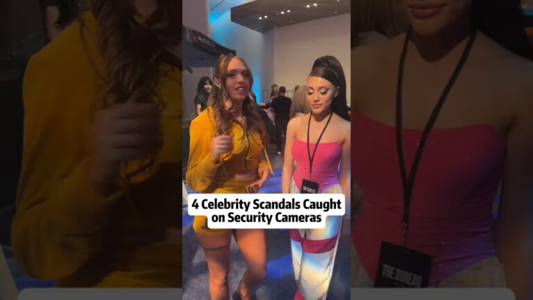 4 celebrity scandals caught on security cameras #celebrities #celebrity #movie #usa