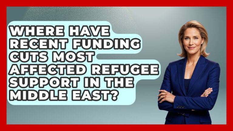 Where Have Recent Funding Cuts Most Affected Refugee Support in the Middle East?