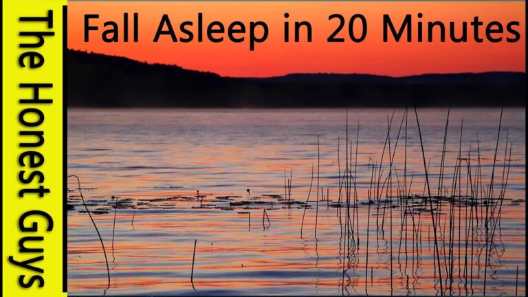 Fall Asleep in Under 20 Minutes – Guided Sleep, Insomnia