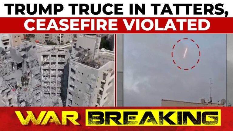 Iran-Israel Ceasefire Violated: Israeli Army Detects Incoming Iranian Missiles | World News