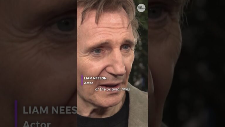 Pamela Anderson and Liam Neeson turn heads at 'The Naked Gun' premiere #Shorts