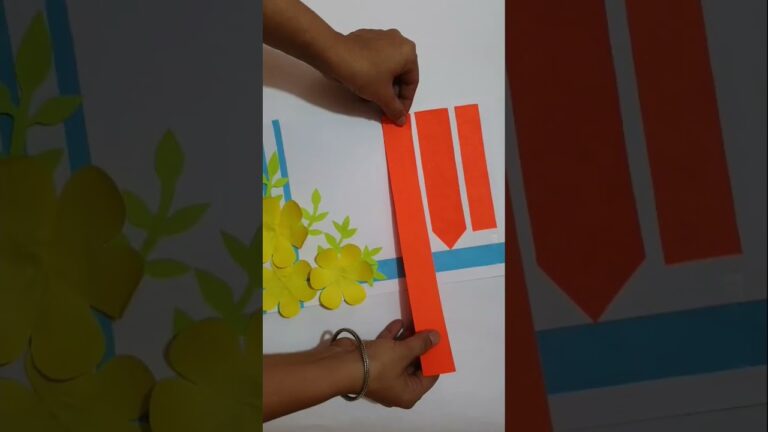 how to decorate attendance register #register Decoration ideas #front cover Decoration #youyubeshort