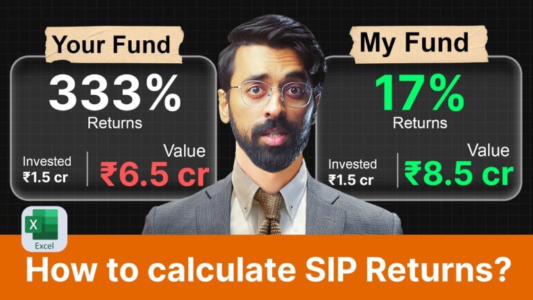 How to calculate Mutual Fund returns the right way? CAGR vs XIRR vs Rolling | EP02