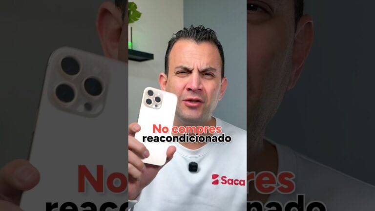 No te compres un iPhone reacondicionado y te mostraré por qué.