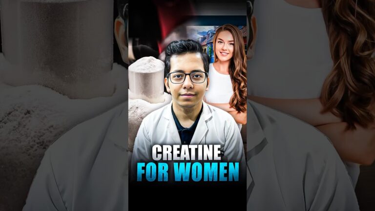 Creatine for Women | Dt.Bhawesh | #diettubeindia #dietitian #fitness #supplements #shorts