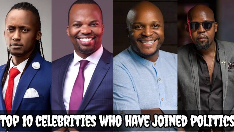 Top 10 Celebrities who have joined Politics in Kenya @jalangotv1447 @XtianDela #jalangotv Mushenee