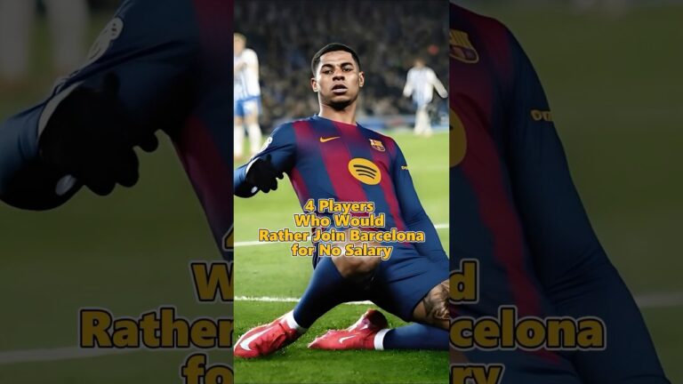 4 Players Who Would Rather Join Barcelona for No Salary#us#celebrity