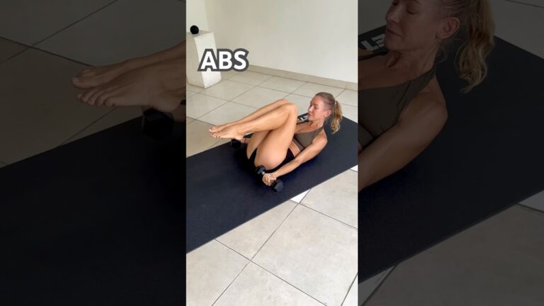 ✅⚡️2️⃣0️⃣REPS▶️advanced abs with weights