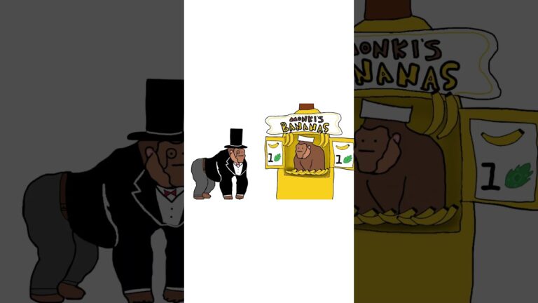 Stocks explained with bananas #finance #investing