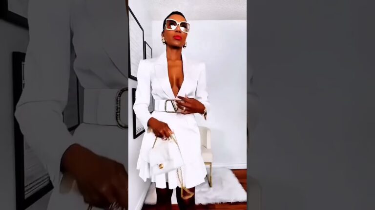 Today, I’m feeling ultra-fabulous in this stunning all-white ensemble that screams confidence and