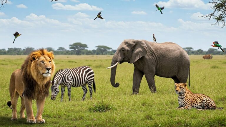 Nature's Majesty: African Safari and the Breathtaking Landscapes of the Animal Kingdom