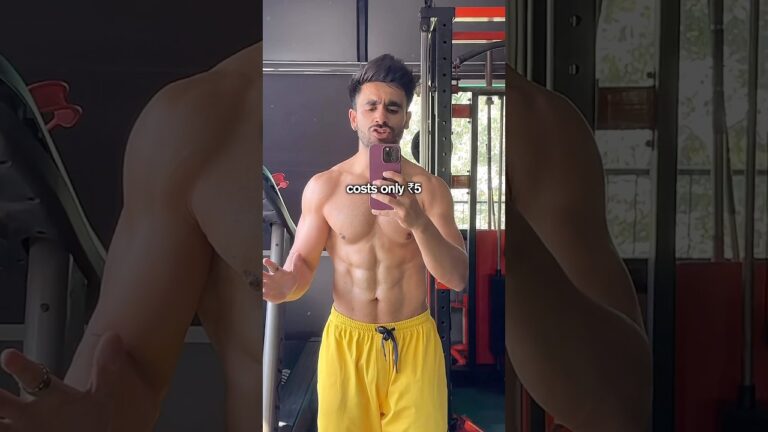 ₹5 FAT BURNER TO LOSE 12kgs in 7 Days🔥⬇️: #shorts #abs #gym