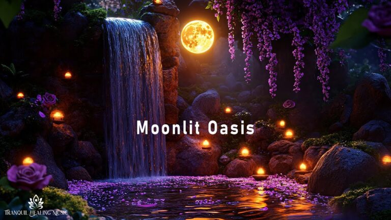 Moonlit Oasis – Recharge Your Mind & Embrace Harmony – Deep Meditation Music for Inner Healing