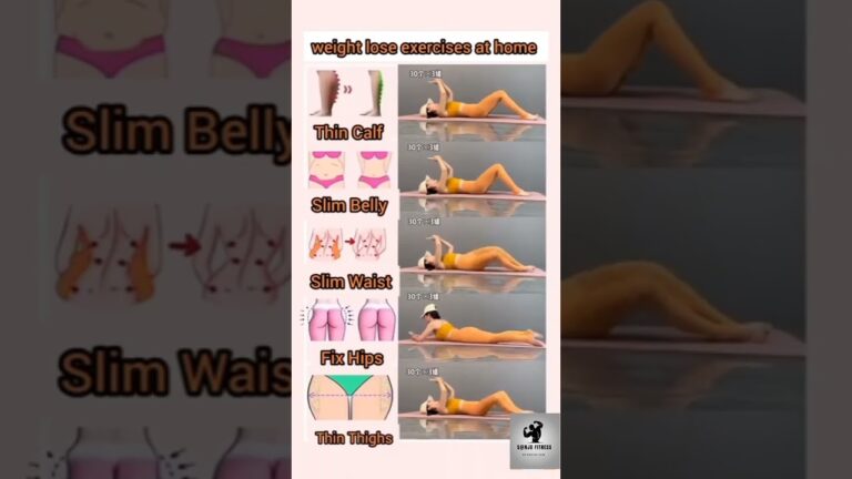 weight loss exercises at home #yoga #weightloss #fitnessroutine #short