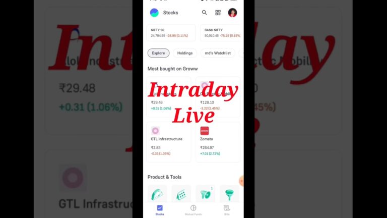 Live Intraday trading | Intraday trading kaise kre #shorts #shortfeed  #viralvideo #youtubevideo