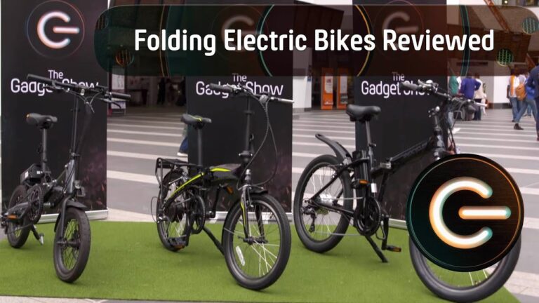 Electric Foldable Bikes Reviewed | The Gadget Show