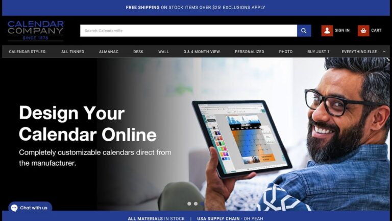 How To: Login, Choose a Calendar Style, Browse Templates, and Access The Designer Tool