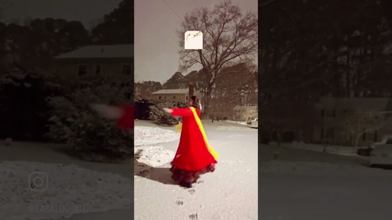 #jhoom #snowanddance #snowinusa #usatoday #winterspecial #music #abidaperveen