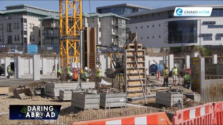 See how Kenyans are excelling in construction jobs 'mjengo' in Jersey Island Mushenee
