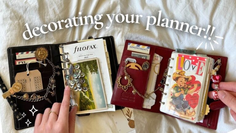 daily planner decoration ideas✨8 ideas to make your planner or journal even cuter!!