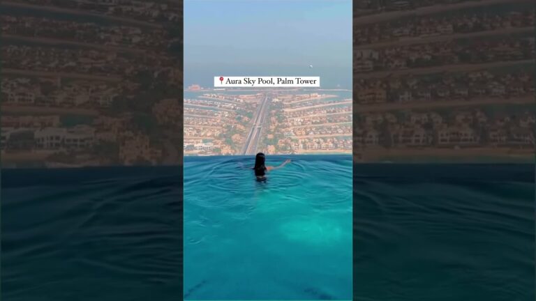 Dubai's best infinity pools