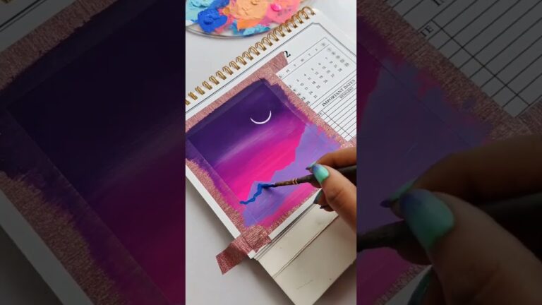 Tag your friend whose bday is in October #aesthetic #diy #calendar #ideas #painting