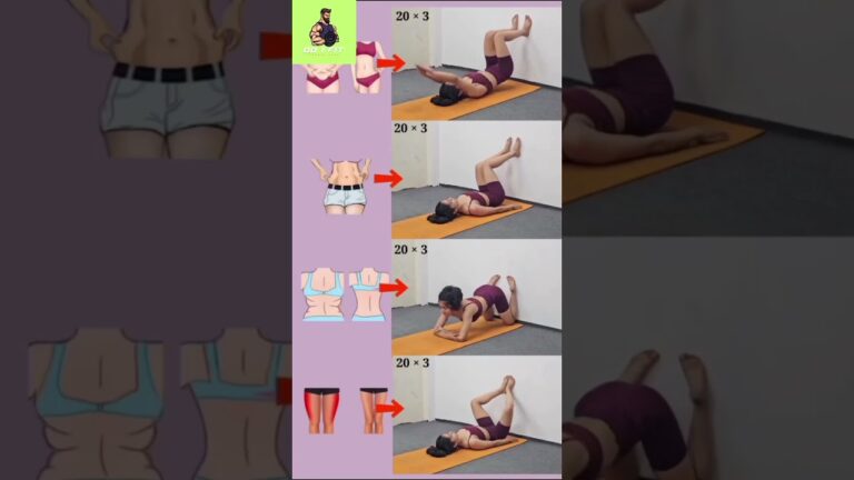 Weight Loss Exercise at home for women #yoga #fitnessroutine #fatlosstips #fitness