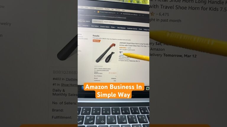 Amazon Business In Simple Way ⭐️