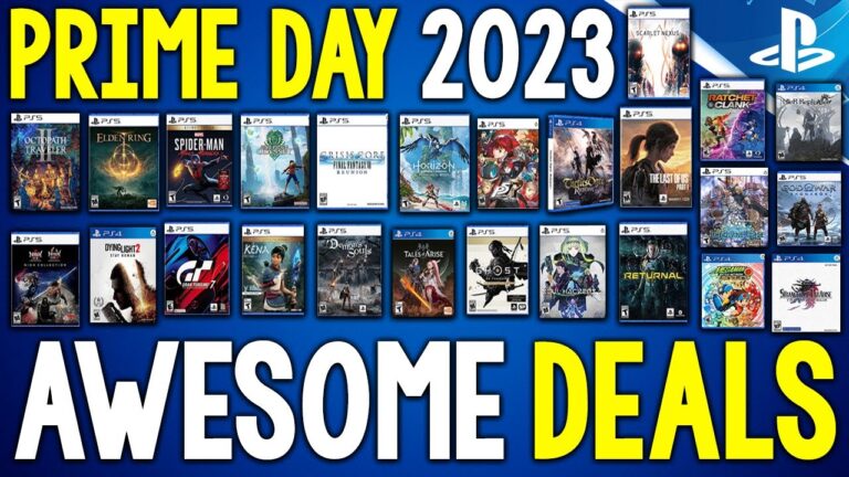 AWESOME PS4/PS5 Amazon Prime Day 2023 Game Deals – Tons of New Games CHEAP!