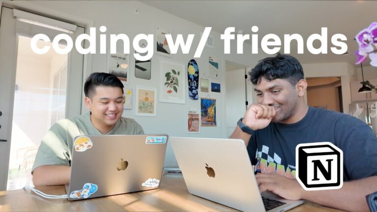 Speed coding a Notion integration for my productivity app (mini weekend hackathon w/ friends 👨‍💻)