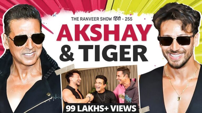 Bollywood’s Action Kings – Akshay Kumar & Tiger Shroff On TRS – Boys Talk, Masti, Action & More