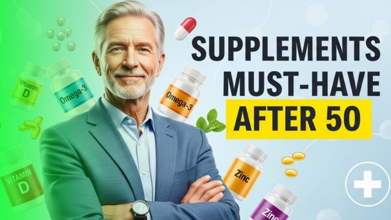 Essential Supplements for Men Over 50