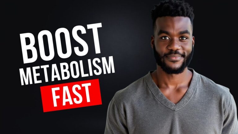 5 Ways to BOOST Your Metabolism & Burn Fat Faster