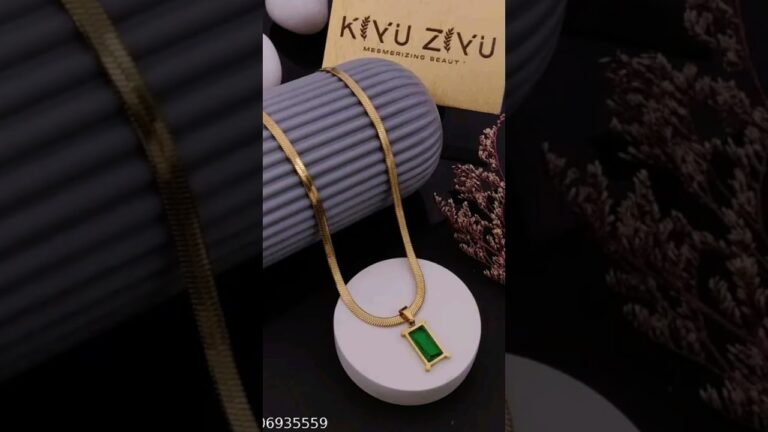 Women Necklaces & Chains 😍👍#jewely #meesho #newreview #necklace #newdesign #shortvideo