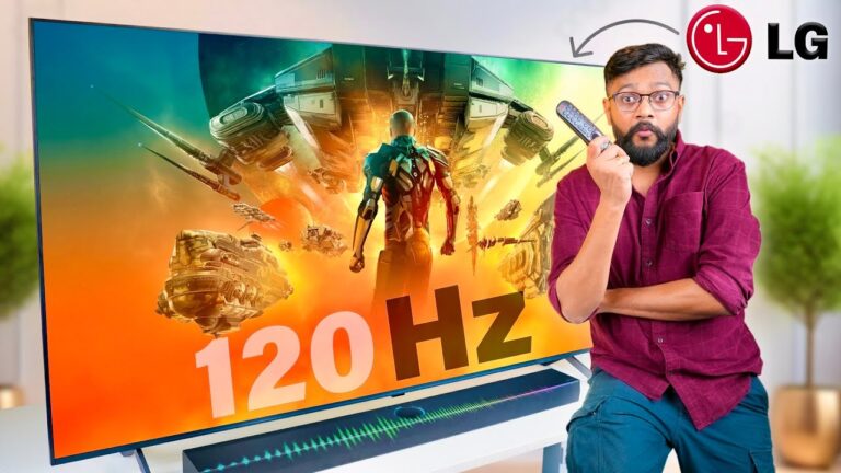 LG Sent me This Big 4K TV – New 120Hz Display !