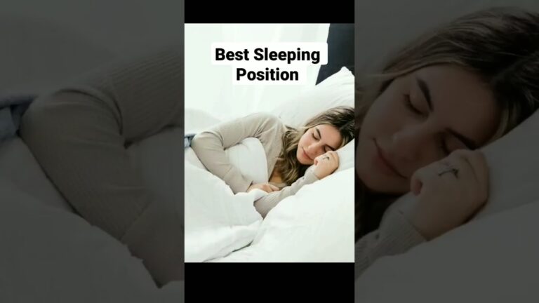 Best Sleeping Position #interestingfacts #health